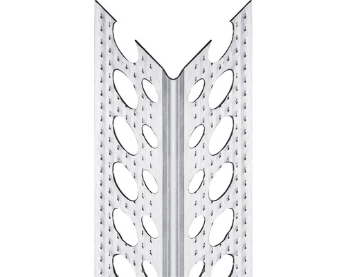 PROTEKTOR Eckputzprofil Aluminium für Trockenbau 2500 mm x 23,5 mm x 23,5 mm