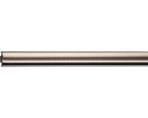 Vorhangstange mit Innenlauf II Gent bronziert 200 cm Ø 25 mm Gardinenstange aus Metall