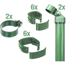 Zaunanschluss-Set ALBERTS FixClip zum Einbetonieren 102 cm grün-thumb-0 Zaunanschluss-Set ALBERTS FixClip zum Einbetonieren 102 cm grün-thumb-0
