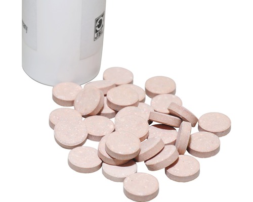 Tabletten neben einer Dose