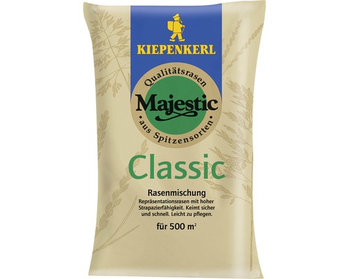 Rasensamen Kiepenkerl Majestic Classic 10 kg / 500 m² Kiepenkerl Majestic Classic Rasenmischung für 500 Quadratmeter