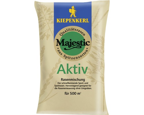 Rasensamen Kiepenkerl Majestic Aktiv 10 kg / 500 m²