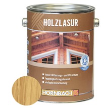 Holzlasur in einer Dose mit Hornbach Logo