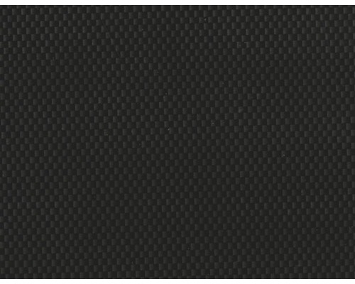 Wassertransferdruck Folie Carbon CD-34-4 50x100 cm Schwarze Textiloberfläche mit quadratischem Muster.