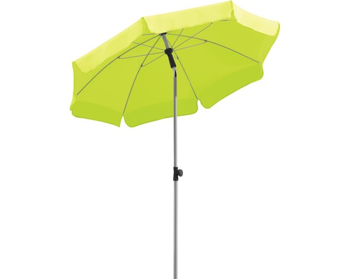 Sonnenschirm Schneider Locarno Ø 150 cm H 220 cm apfelgrün