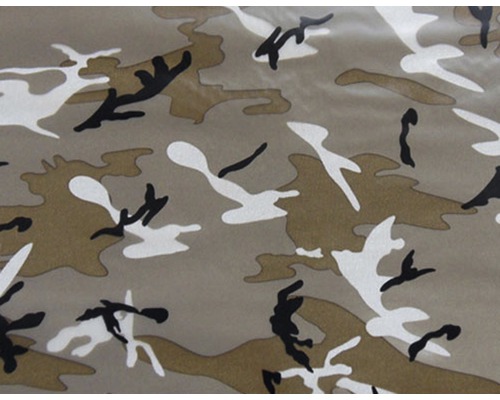 Wassertransferdruck Folie Tarn CA-NR-004 50x100 cm Stoff mit Tarnmuster