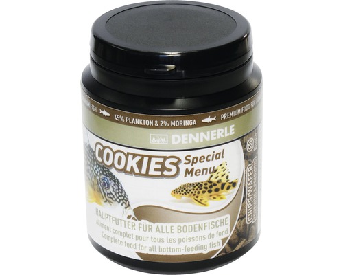 Dennerle Cookies Special Menu für Bodenfische