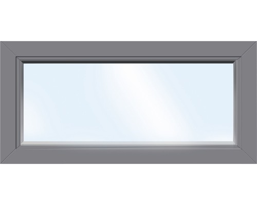 Kunststofffenster Festelement ARON Basic weiß/anthrazit 950x400 mm