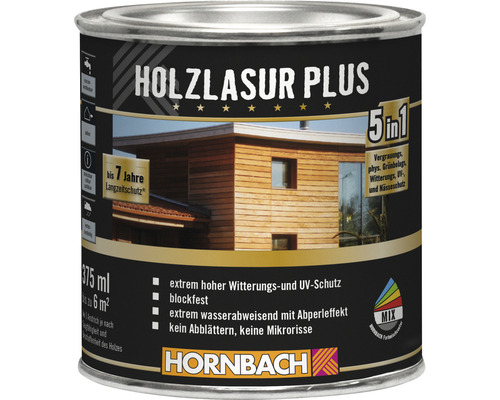 Holzlack Plus Dose mit Wetterschutz und UV-Schutz für Aussen