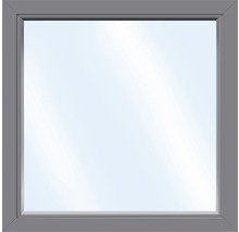 Kunststofffenster Festelement ARON Basic weiß/anthrazit 1050x1100 mm-thumb-0