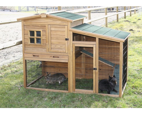 Kleintierstall Fortuna 160x80x117cm