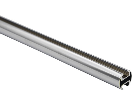 Vorhangstange mit Innenlauf II Rivoli chrom 160 cm Ø 20 mm Metall Kleiderstange