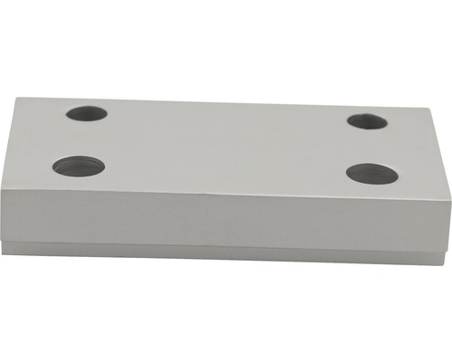 Metallplatte mit vier Löchern