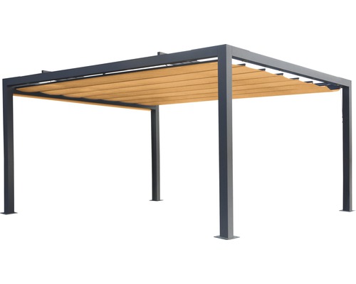 Pergola mit Lamellendach für den Garten