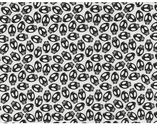 Wassertransferdruck Folie Skulls CD-109 50x100 cm Textil mit Totenkopfmuster
