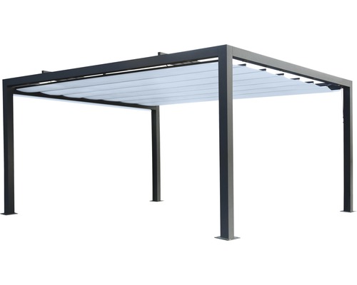 Pergola mit Lamellendach für den Garten