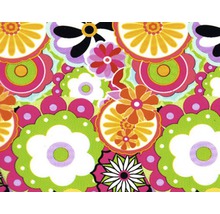 Blumenmuster-Design mit verschiedenen Blütenformen