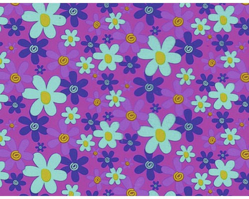 Wassertransferdruck Folie Blumen bunt CD-210 50x100 cm