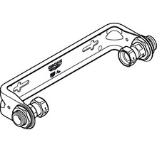 Wandmontage-Set Grohe Sense Guard 22501000für GROHGrohe Sense Guard passend zu 22 500 LN0 und 22 502 LN0