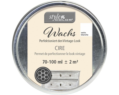 Wachs für Kreidefarbe StyleColor weiß 100 ml Wachs für Kreidefarbe StyleColor weiß 100 ml