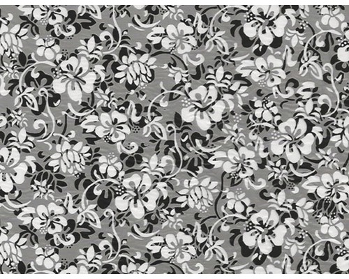 Wassertransferdruck Folie Blumen CD-79-4 50x100 cm Textiltapete mit Blumenmuster