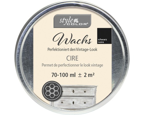 Wachs für Kreidefarbe StyleColor schwarz 100 ml Wachs für Kreidefarbe StyleColor schwarz 100 ml