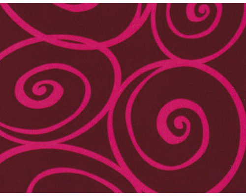 Wassertransferdruck Folie Wirbel pink CD-198 50x100 cm Tapete mit Spiralmuster