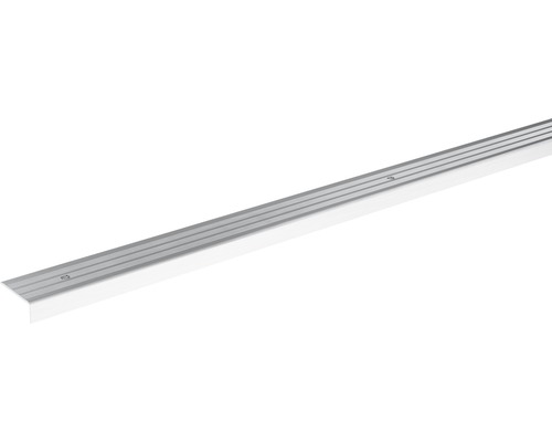 Treppenkantenprofil silber gelocht 2700 mm Treppenkantenprofil silber gelocht 2700 mm