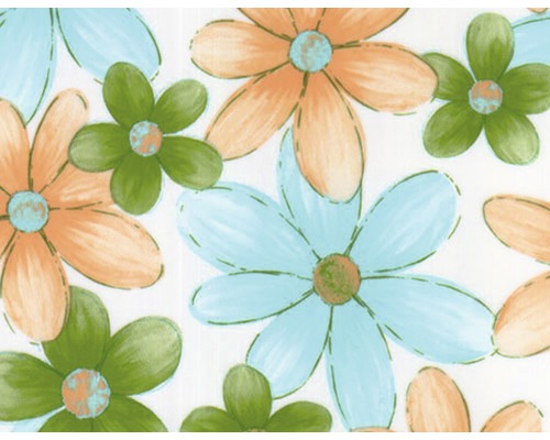 Wassertransferdruck Folie Blumen CD-277-2 50x100 cm Dekoratives Blumendesign