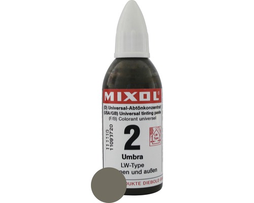 MIXOL® Abtönkonzentrat 2 umbra 20 ml MIXOL® Abtönkonzentrat 2 umbra 20 ml