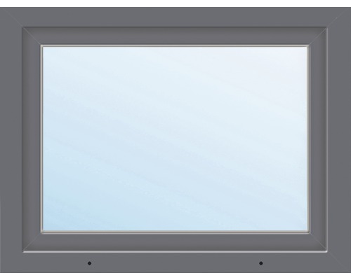 Kunststofffenster ARON Basic weiß/anthrazit 1100x900 mm DIN Links