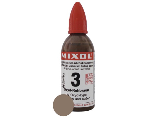 MIXOL® Abtönkonzentrat 3 Oxyd rehbraun 20 MIXOL® Abtönkonzentrat 3 Oxyd rehbraun 20