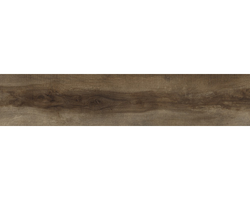 Feinsteinzeug Terrassenplatte Greenwood bruno 40x120x2 cm rektifiziert