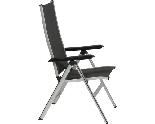 Gartensessel aus Aluminium mit Armlehne