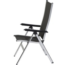 Gartensessel aus Aluminium und Textil