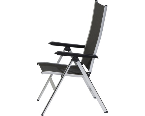 Gartensessel aus Aluminium und Textil