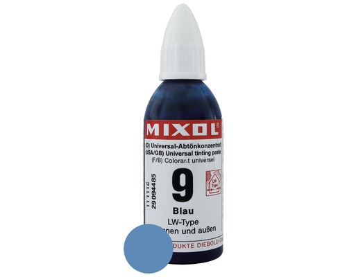 MIXOL® Abtönkonzentrat 9 blau 20 ml MIXOL® Abtönkonzentrat 9 blau 20 ml