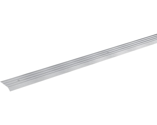Anpassungsprofil silber eloxiert gelocht 29x5x900 mm Aluminium Treppenkantenprofil