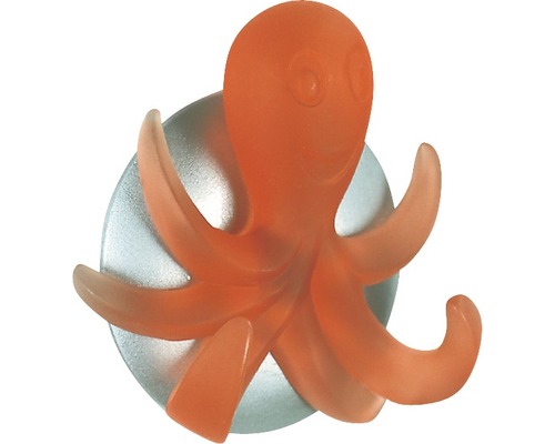 Bad-Dekor Haken Spirella Octopus orange