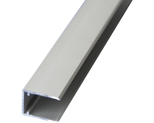 Gutta Alu Randabschluss U-Profil für 16 mm Doppelstegplatten L = 6000 mm Aluminiumprofil für verschiedene Anwendungen