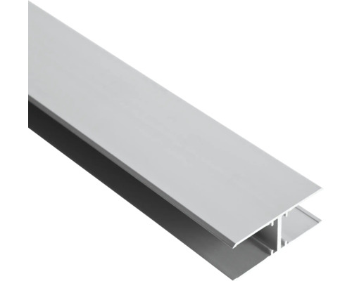 Gutta Alu H-Profil 16 mm für Doppelstegplatten L = 2000 mm Aluminium Abschlussprofil