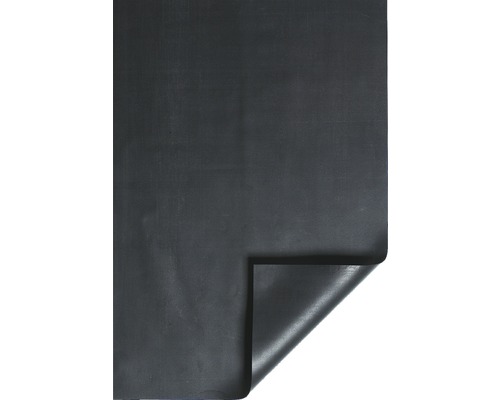 Teichfolie Heissner synthetischer Kautschuk 1,0 mm stark 6,0 m breit schwarz (Meterware)