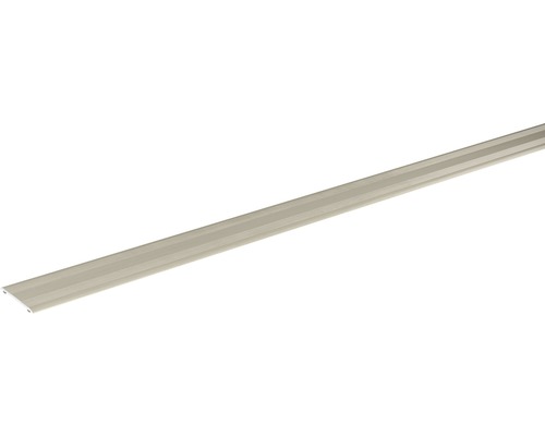 Übergangsprofil cognac eloxiert selbstklebend 28x2x900 mm Aluminiumprofil mit gerippter Oberfläche