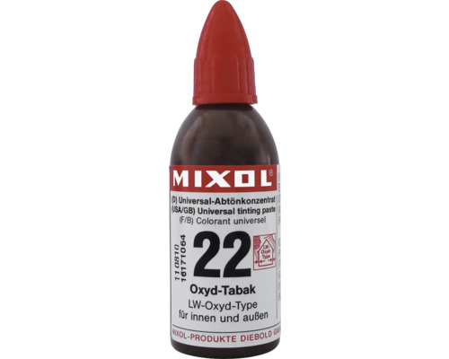 Mischfarbe Nummer 22 Oxyd-Tabak für innen und außen