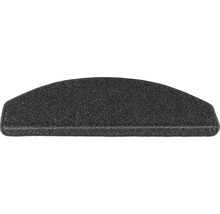 Stufenmatte Mount Twist halbrund anthrazit 23,5x65x4,5 cm