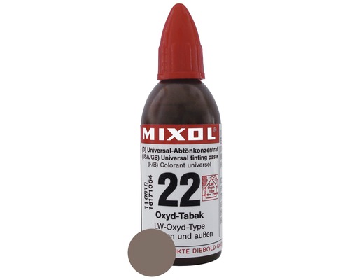MIXOL® Abtönkonzentrat 22 Oxyd tabak 20 ml MIXOL® Abtönkonzentrat 22 Oxyd tabak 20 ml