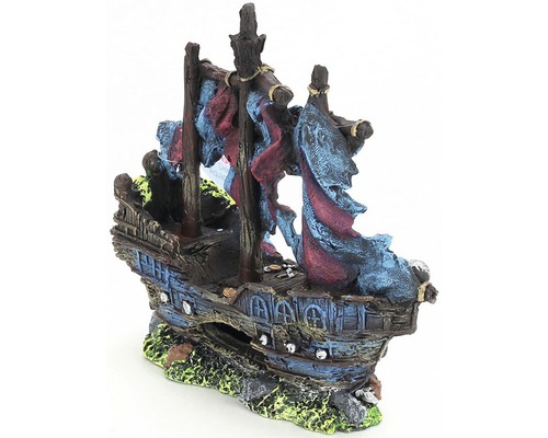 Dekoratives Schiffswrack für ein Aquarium