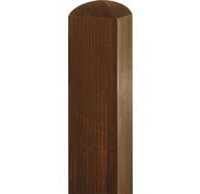 Holzpfosten mit abgerundeter Spitze
