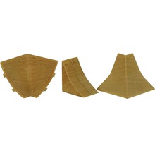 Eckschutz aus Holz in verschiedenen Ansichten