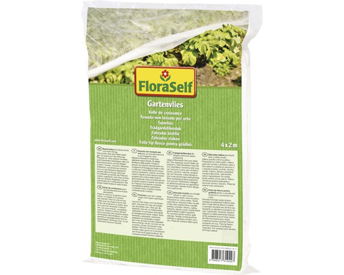 Gartenvlies FloraSelf Basic 17 g/m² 4x2 m Gartenvlies FloraSelf Basic 17 g/m² 4x2 m
